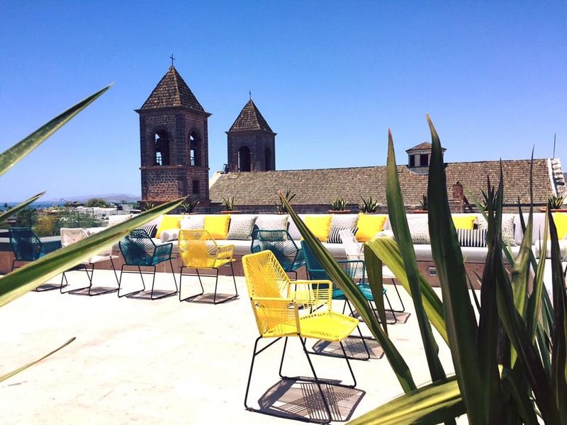Hotel Catedral La Paz Eksteriør bilde Rooftop of the hotel